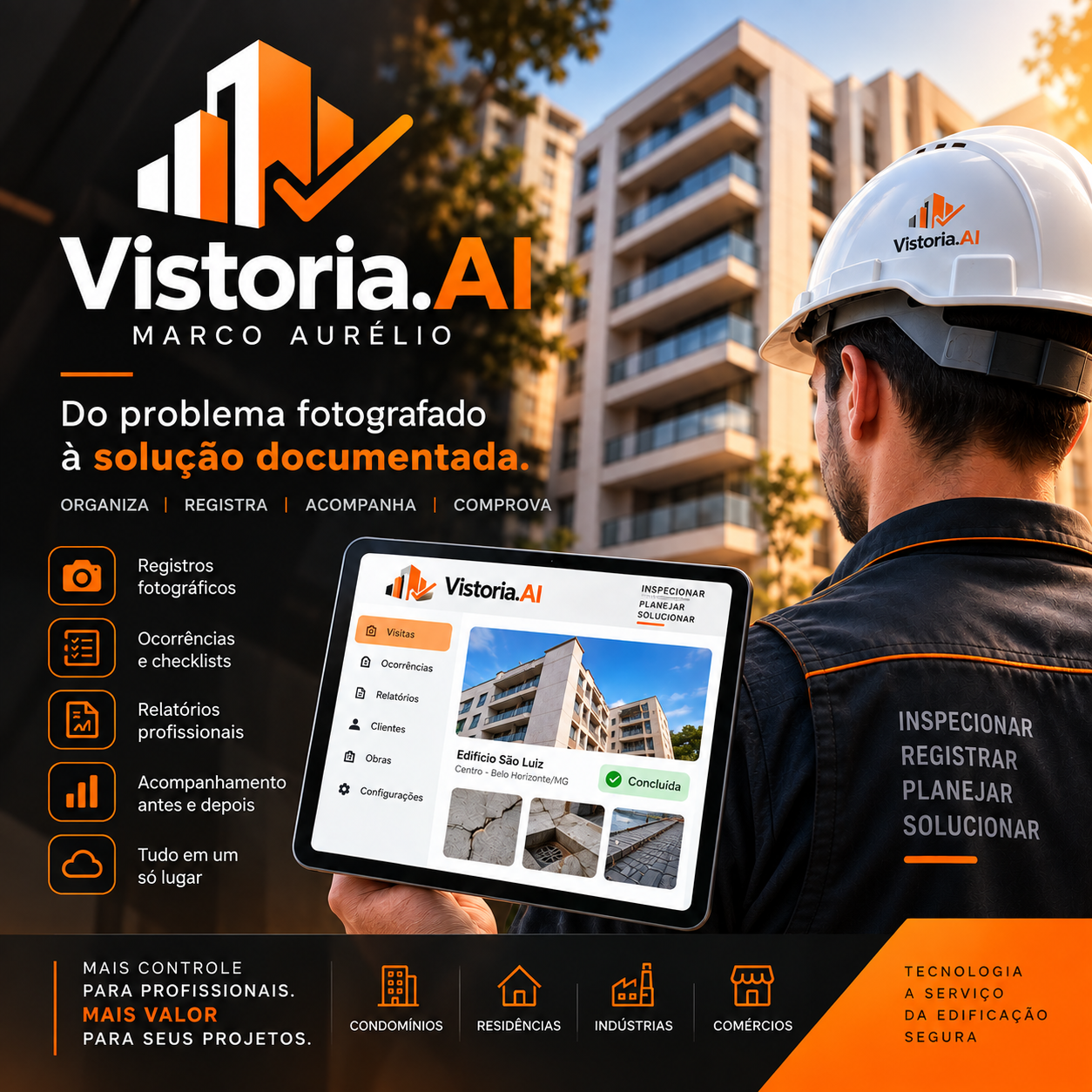 Apresentação do software Vistoria.AI